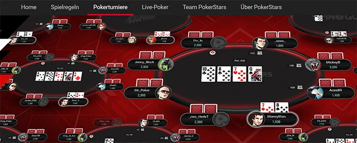 PokerStars Spiele Turniere