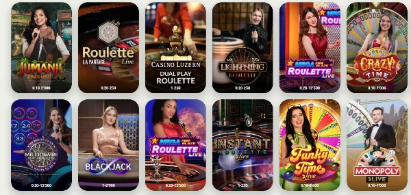 mycasino live casino games