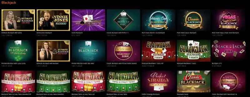 Blackjack en ligne - Casino777