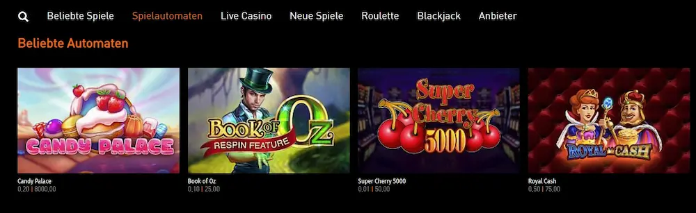Casino777 Spiele